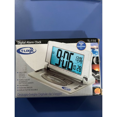 OROLOGIO DIGITALE CON SVEGLIA