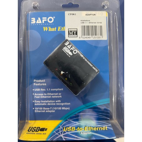 ADATTATORE USB 1.1 ETHERNET 10/100