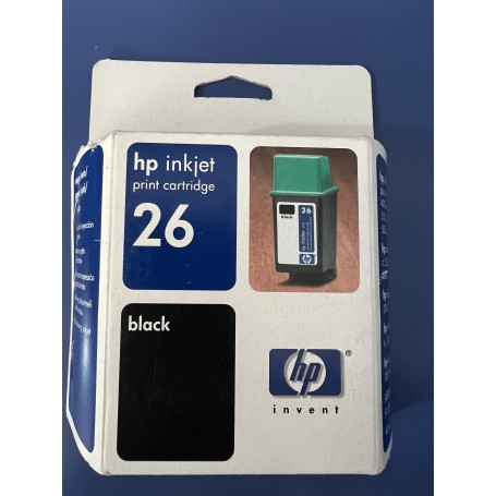 CARTUCCIA ORIGINALE HP 26 NERO
