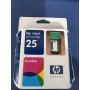 CARTUCCIA ORIGINALE HP 25 COLORE