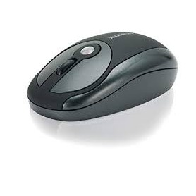 MOUSE OTTICO WIRELESS COLORE SILVER/NERO