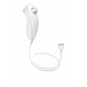 JOYPAD PER WII NUNCHUCK BIANCO