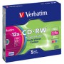 CD MASTERIZZABILE CD-RW 80MINUTI 700MB HI-SPEED