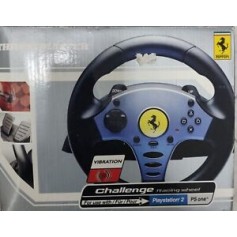 VOLANTE PER PS2 FERRARI CON PEDALIERA