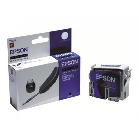 CARTUCCIA ORIGINALE EPSON T0321 NERO C70/C80/C82
