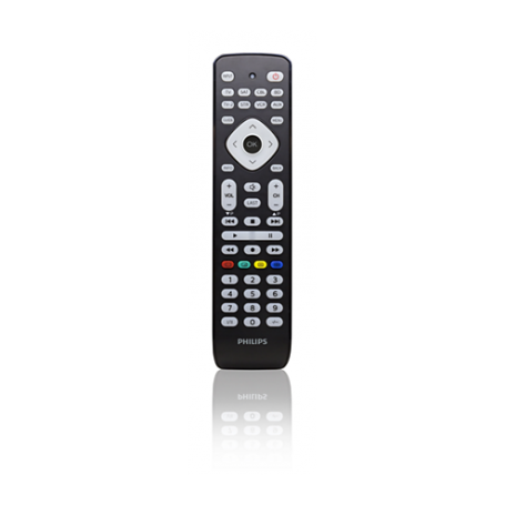 TELECOMANDO TV UNIVERSALE 8 IN 1 WHITE