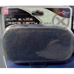 BORSA PER CONSOLE PSP SLIM E LITE IN JEANS