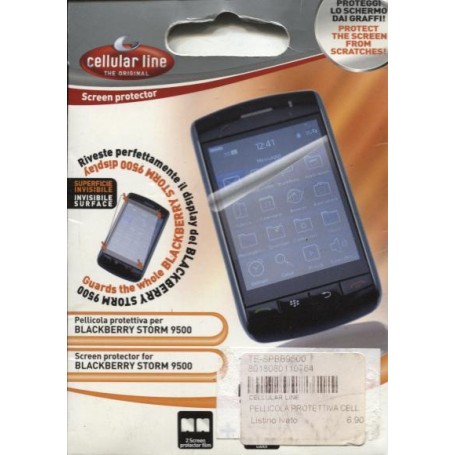PELLICOLA PROTETTIVA CELL. BLACKBERRY STORM 9500