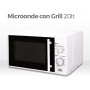 FORNO A MICROONDE 20LT 1000WATT CON GRILL 700WATT