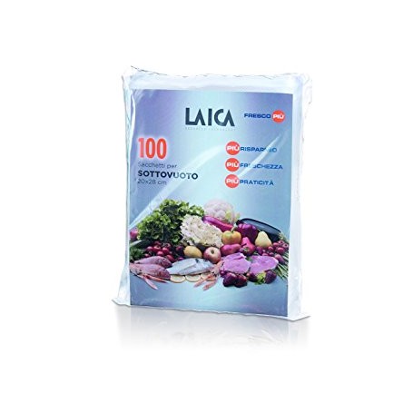 SACCHETTI PER ALIMENTI SOTTOVUOTO 20X28CM