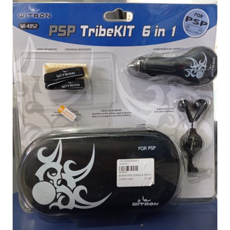 BORSA PER CONSOLE PSP IN KIT 6 IN 1