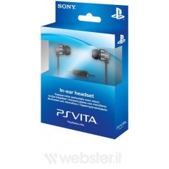 AURICOLARE CONSOLE ORIGINALI PS VITA