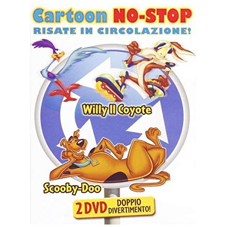 CARTOON NO-STOP WILLY IL COYOTE + SCOOBY-DOO