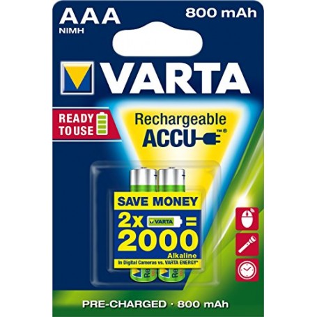 PILA RICARICABILE MINISTILO 800MAH AAA