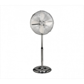 VENTILATORE A PIANTANA 3 VELOCITÀ 40CM INOX