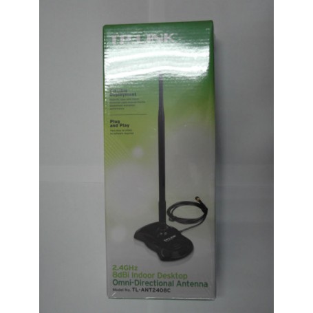 ANTENNA WI-FI 2.4GHZ 8DBI INDOR OMNI-DIRECTIONAL