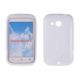 CUSTODIA IN SILICONE PER HTC DESIDE C