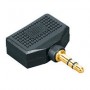 ADATTATORE AUDIO JACK 3.5MM F A 2 X 3.5MM M