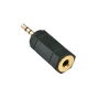 ADATTATORE AUDIO JACK 3.5MM M A 6.3MM F