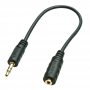 ADATTATORE AUDIO 2X3.5MM F A 3.5MM M