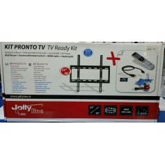 SUPPORTO TV 23-46 KIT TELECOMANDO E CAVO HDMI
