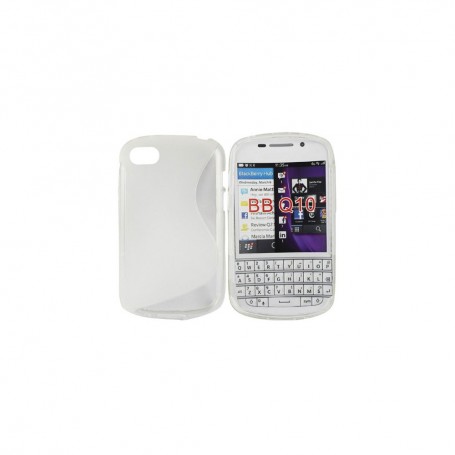 CUSTODIA IN SILICONE PER BLACKBERRY Q10