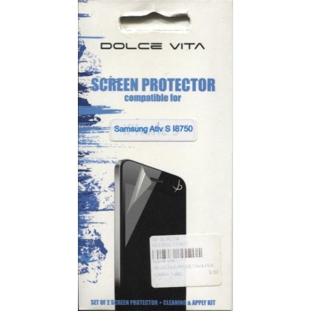 PELLICOLA PROTETTIVA PER SAMSUNG I8750 ACTIV S