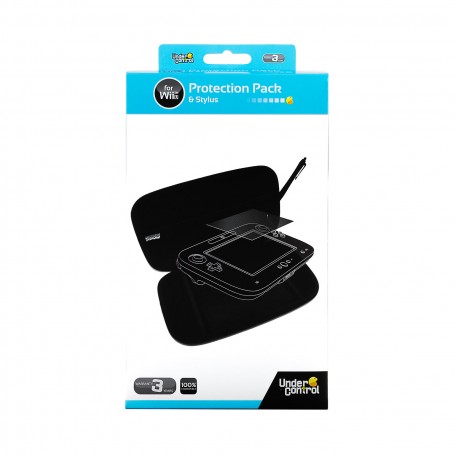 KIT CUSTODIA WIIU + PENNINI + PROTEGGI SCHERMO