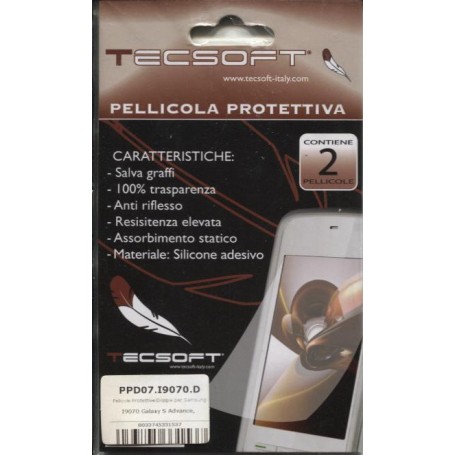 SCREEN PROTECTOR PER SAMSUNG GALAXY S ADVANCE