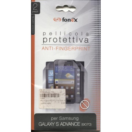 PELLICOLA PROTETTIVA PER GALAXY S ADVANCE