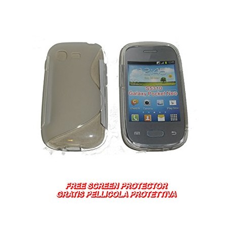 CUSTODIA IN SILICONE PER SAMSUNGGALAXY POKET NEO