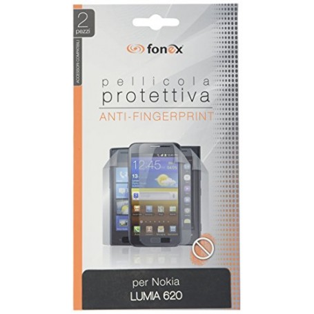 PELLICOLA PROTETTIVA PER LUMIA 620 2PZ