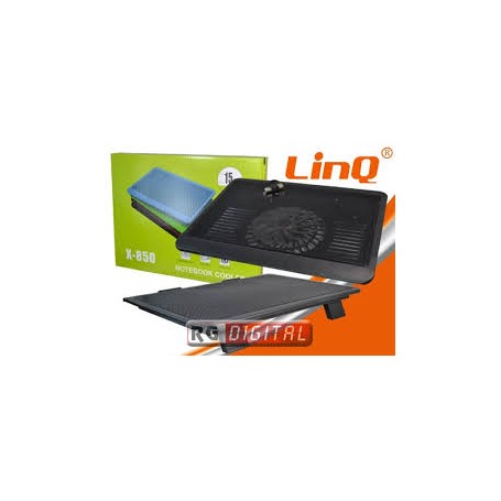 SUPPORTO NOTEBOOK FINO A 15 POLLICI CON VENTOLA