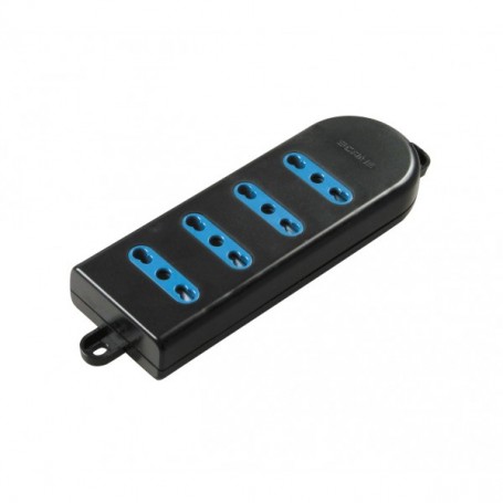 PRESA QUADRUPLA 4POSTI 16A