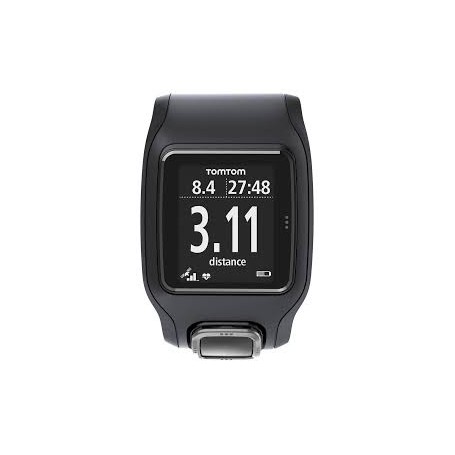SMARTWATCH TOMTOM GPS RUNNER CARDIO TOTAL BLACK