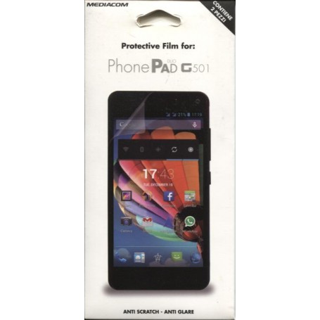 PELLICOLA PROTETTIVA PER MEDIACOM PHONE PAD G501