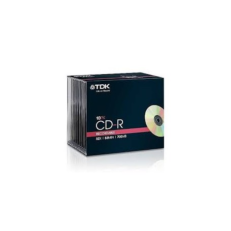 CD MASTERIZZABILE CD-R 80MINUTI 700MB 52X