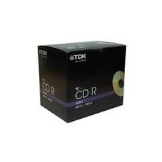 CD MASTERIZZABILE CD-R 80MINUTI 700MB 52X