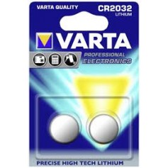 PILA BOTTONE CR2032 STANDARD LITHIUM PZ.2