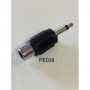 ADATTATORE DA SPINA 3,5 MONO A PRESA RCA