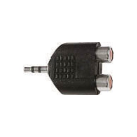 ADATTATORE SPINA 3,5 STEREO -2 PRESE RCA