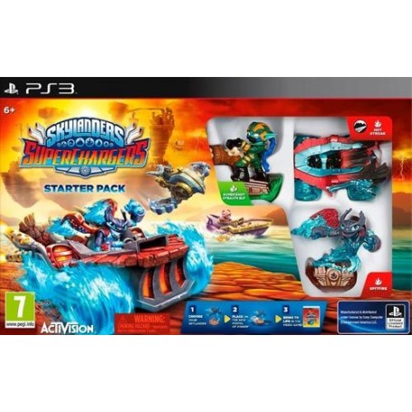 SKYLANDERS SUPERCHARGERS STARTER PACK