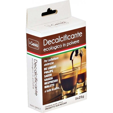 DECALCIFICANTE PER MACCHINA DA CAFFÈ IN BUSTINE