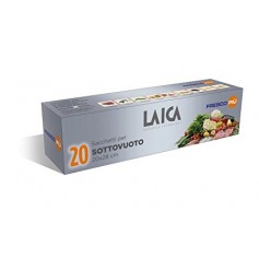 SACCHETTI PER ALIMENTI SOTTOVUOTO 20X28CM 20 FOGLI