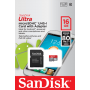 MEMORY MICRO SD DA 16GB HC CLASSE 10 UHS