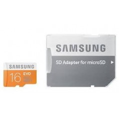 MEMORY MICRO SD DA 16GB CON ADATTATORE SD