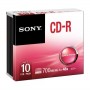 CD MASTERIZZABILE CD-R 80MINUTI 700MB 1X-48X 10PZ