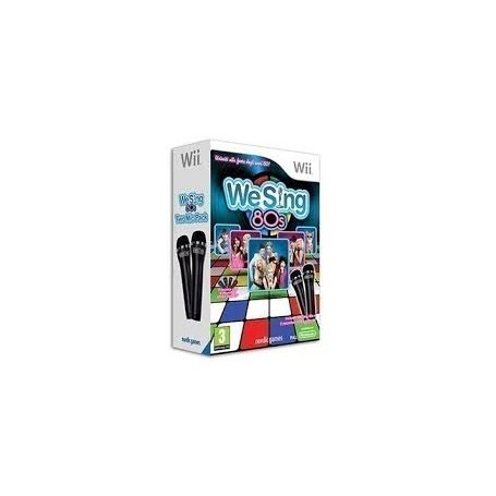 WE SING 80S  KIT GIOCO + 2 MICROFONI USB
