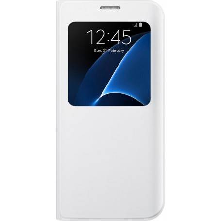 CUSTODIA SAMSUNG S VIEW COVER S7 EDGE BLACK