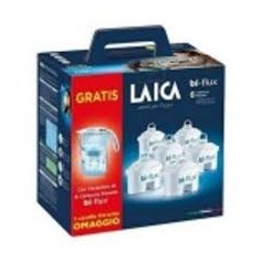 CARAFFA FILTRANTE CON 6 FILTRI CON FUNZ ECO FRIEND